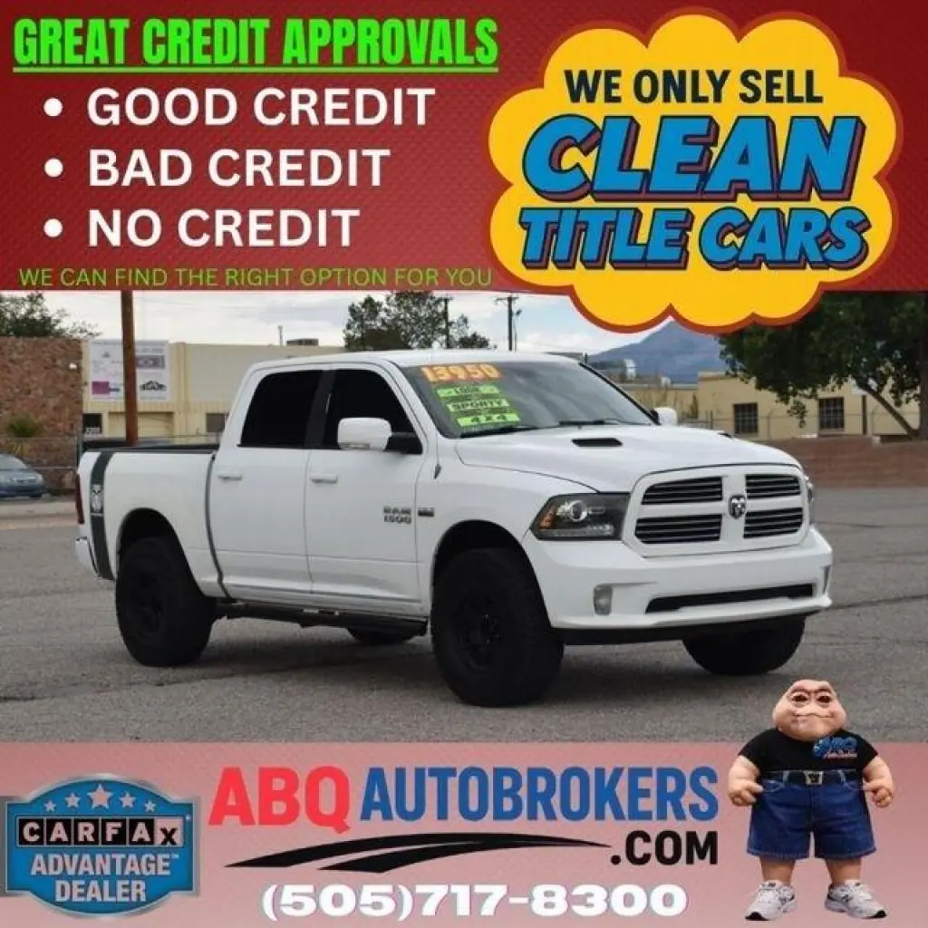 RAM 1500 4WD Crew Cab 140.5" Sport 2014