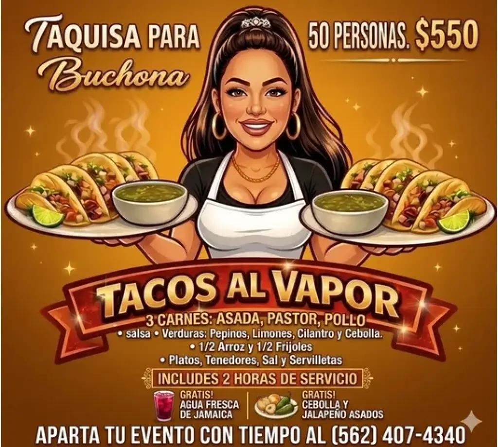 Taquisa 550$ para 50 personas
