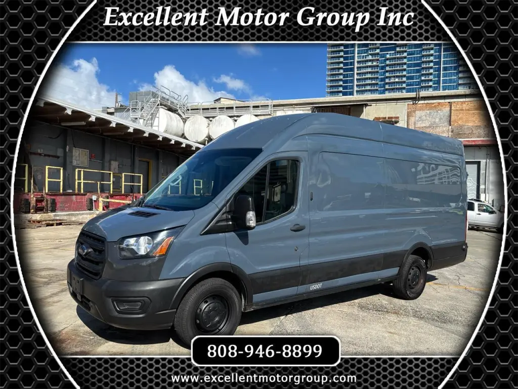 2020 Ford Transit Cargo Van T-250 148" EL Hi Rf 9070 GVWR RWD