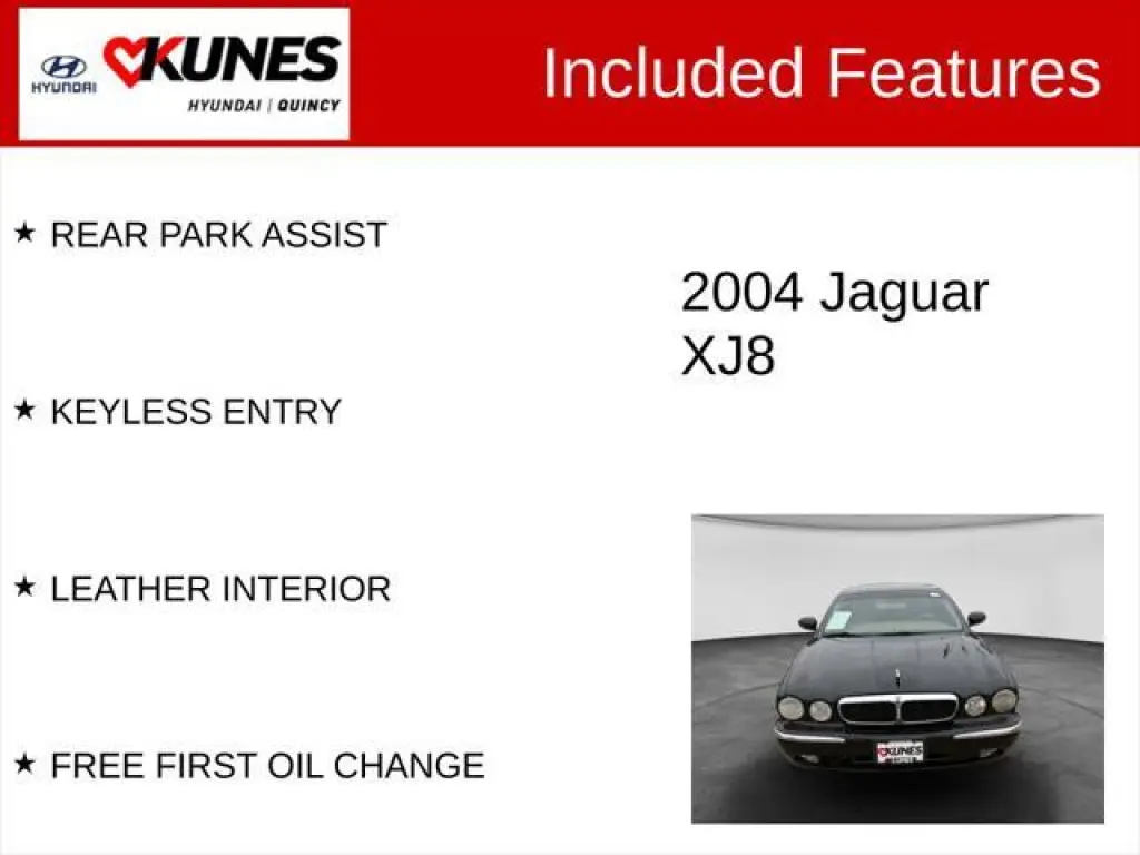 Jaguar XJ-Series 2004 XJ8 4dr Sedan