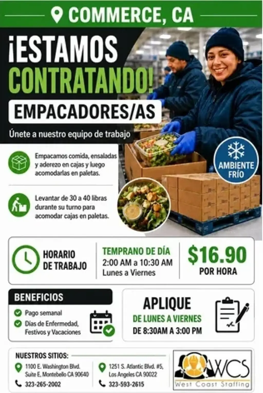 Labor General/Bodega Fria