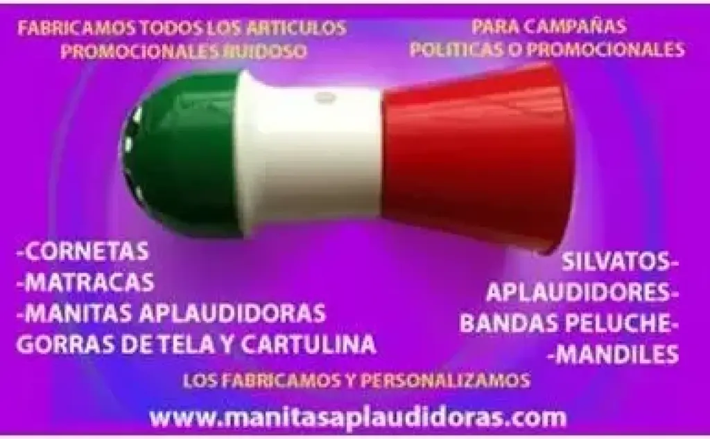 CORNETAS PROMOCIONALES DE PLAS
