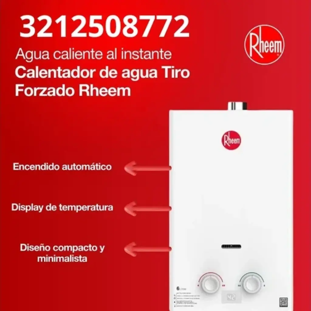 Arreglo de calentador Rheem