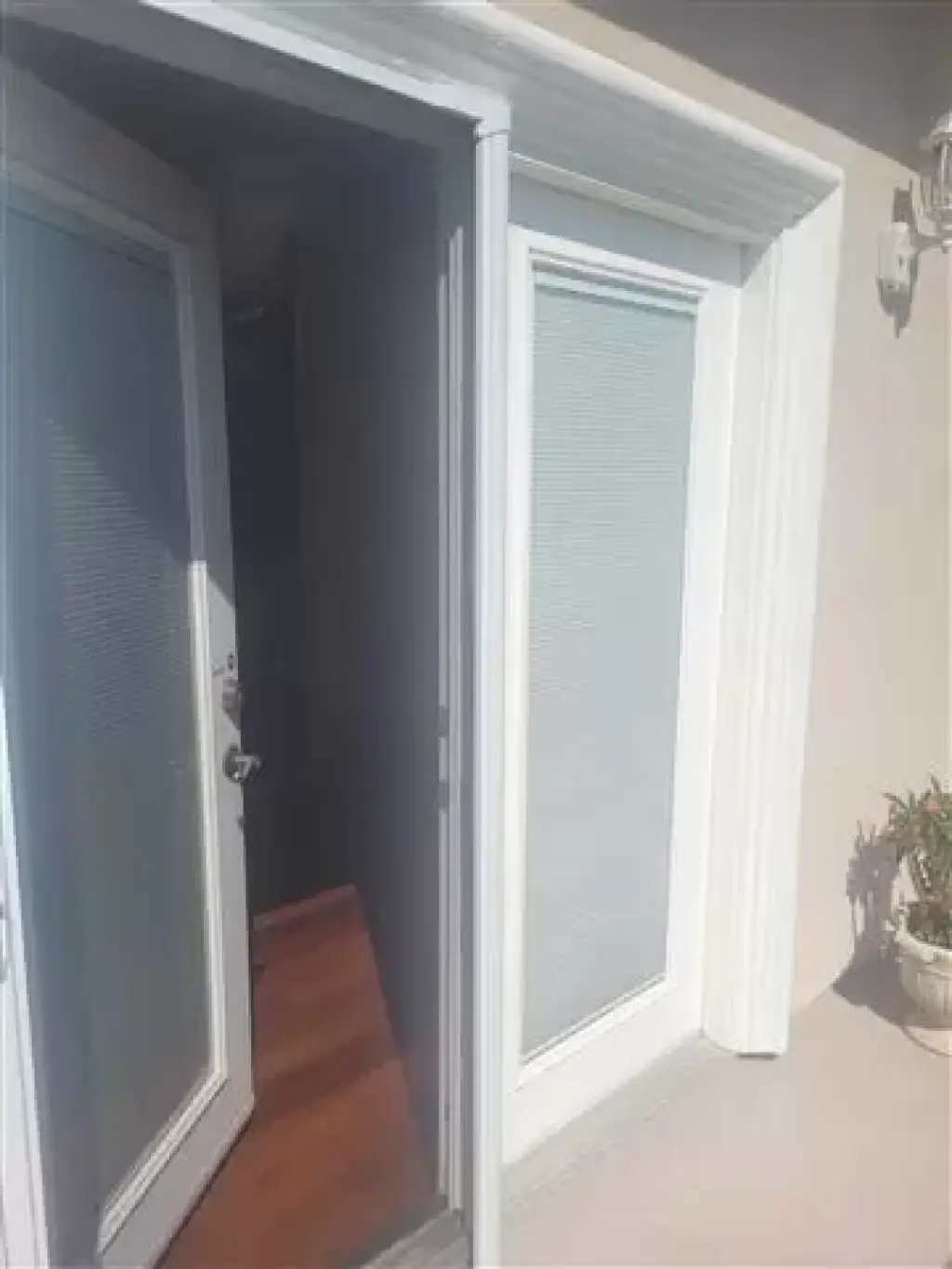 Stores and gasoline door fix