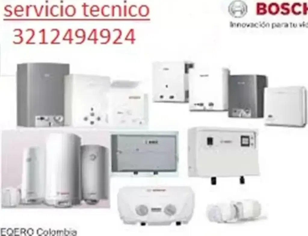 Bosch servicio de calentadores