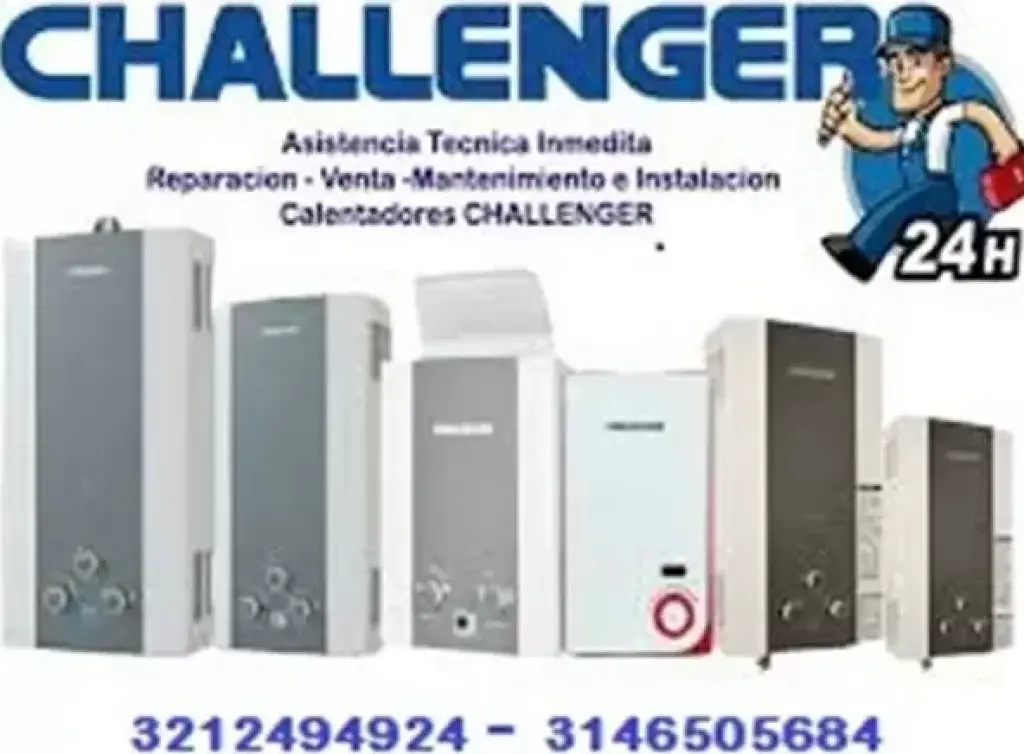 Challenger calentador servicio