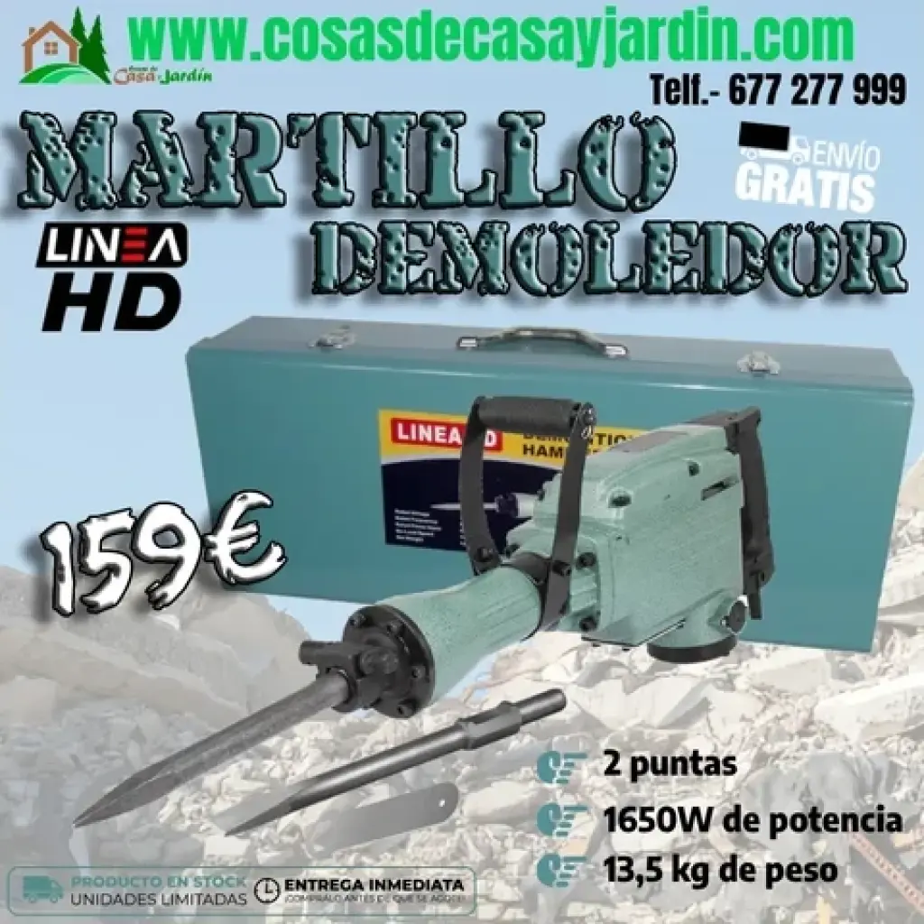Martillo demoledor