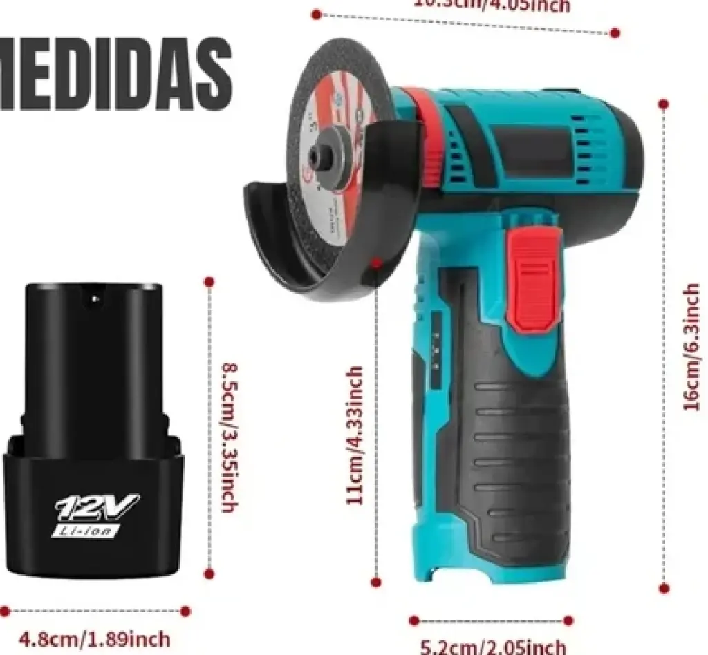 mini Amoladora 12v