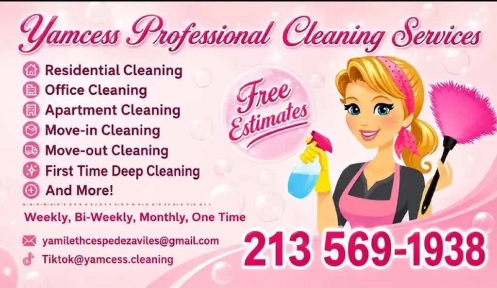Yamcess cleaning services