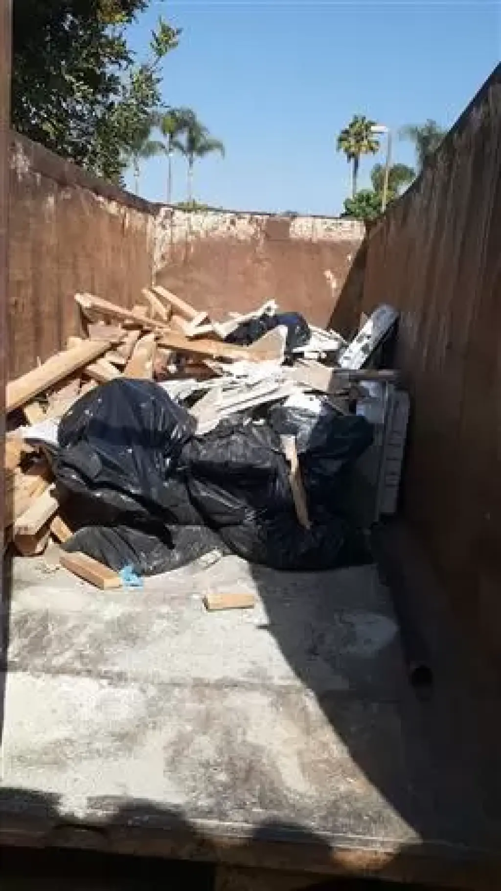 Demolition and cleaning