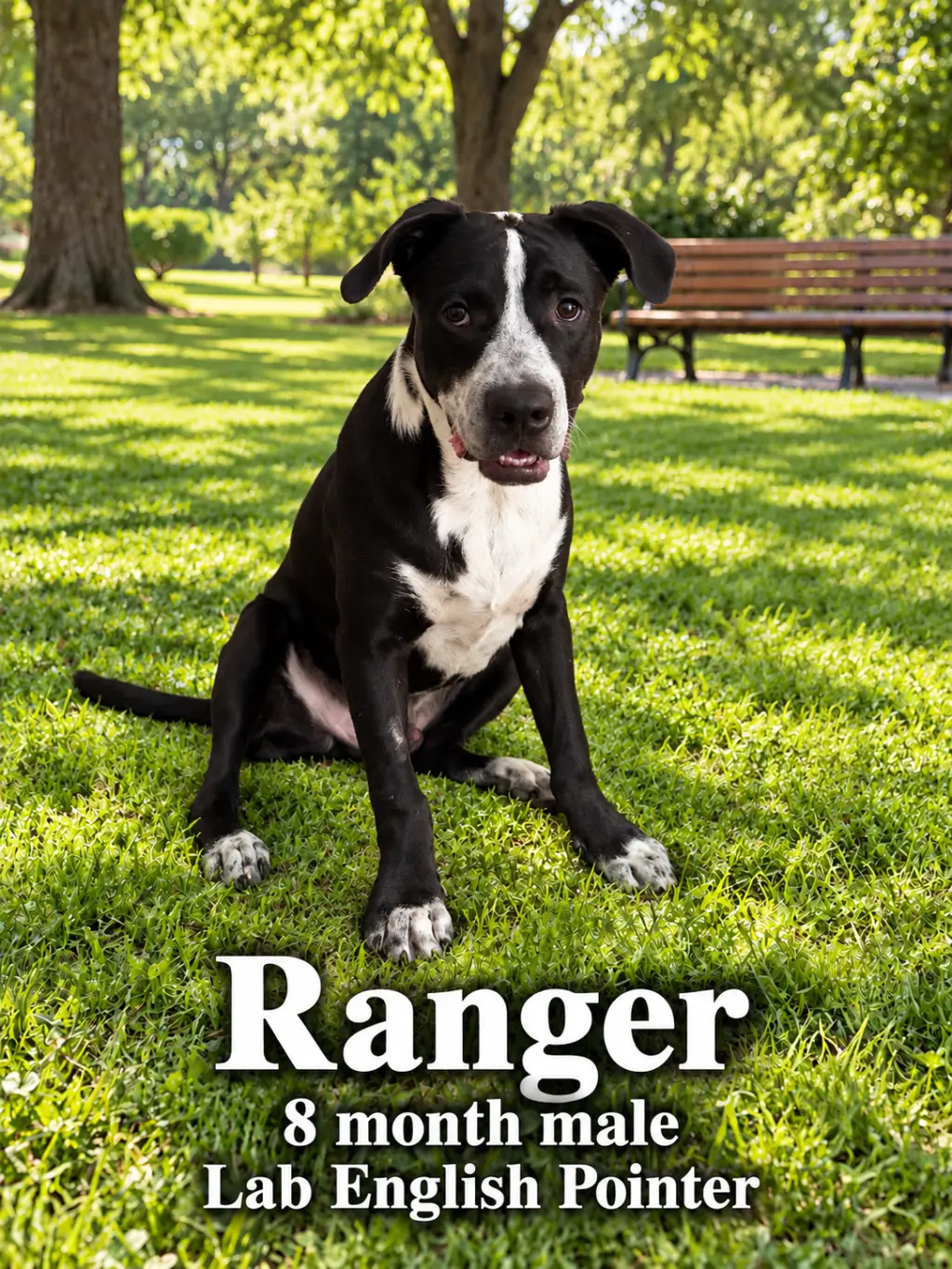 RANGER – 8 MONTH MALE LAB ENGLISH POINTER