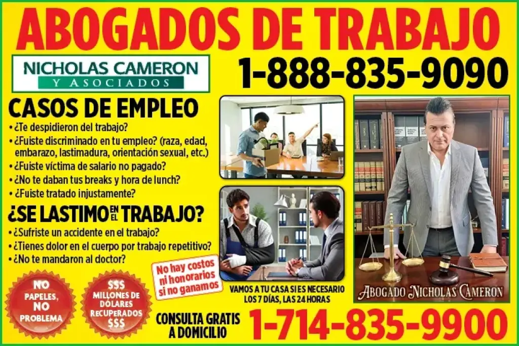 ¡ABOGADOS LABORALES!