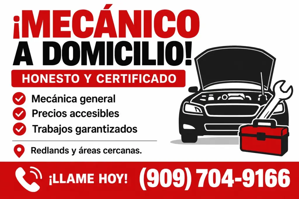 🔧🚗 ¡MECÁNICO A DOMICILIO!!