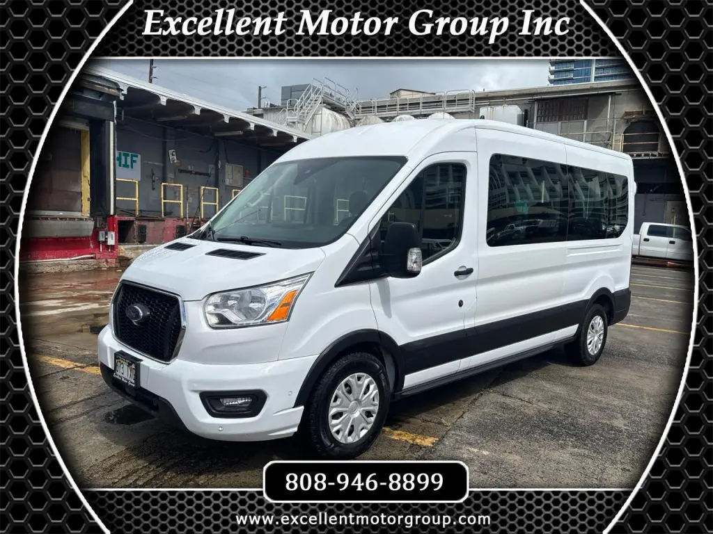 2021 Ford Transit Passenger Wagon T-350 148" Med Roof XLT RWD