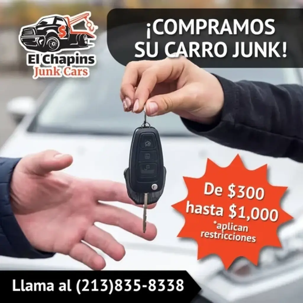 Hasta $1000 por su carro viejo