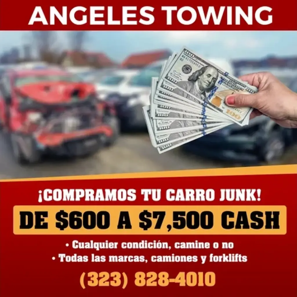 Gana dinero por tu carro junk
