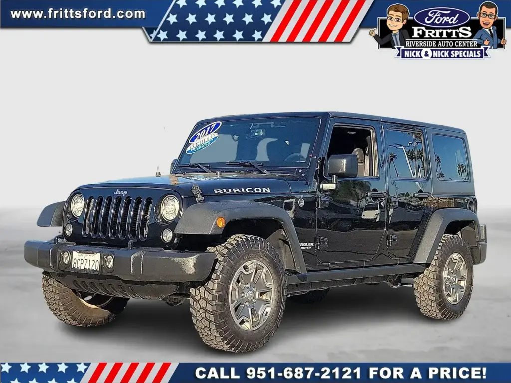 Jeep Wrangler Unlimited 2017 4x4 Rubicon 4dr SUV