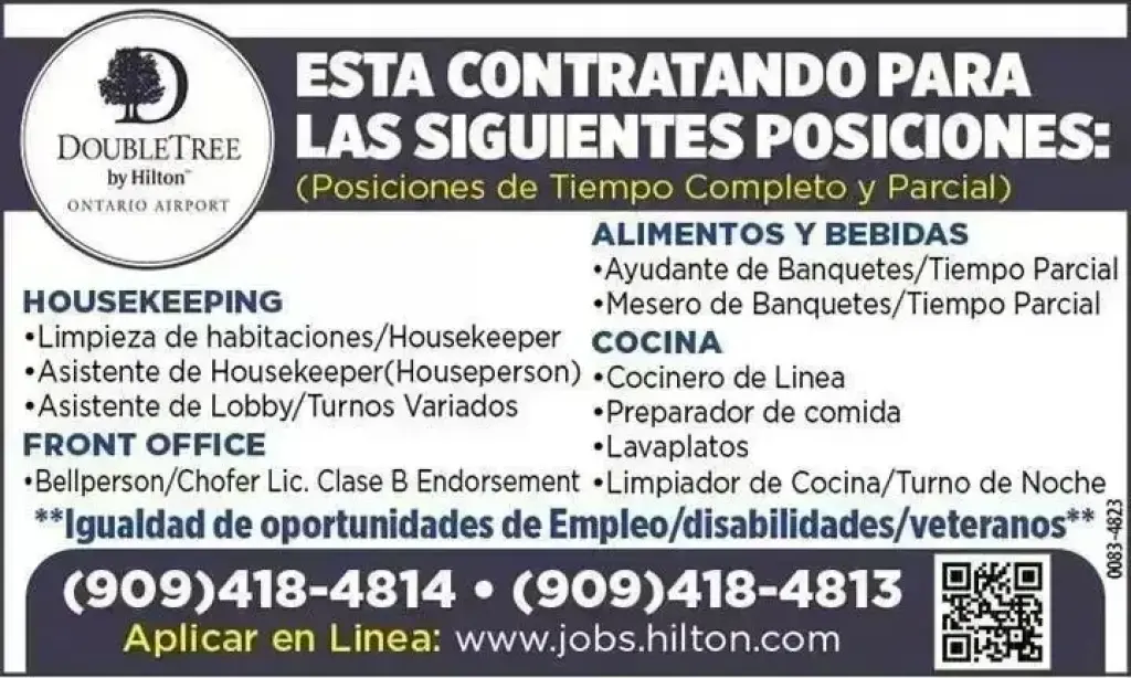 VARIOS TRABAJOS DISPONIBLES!📍