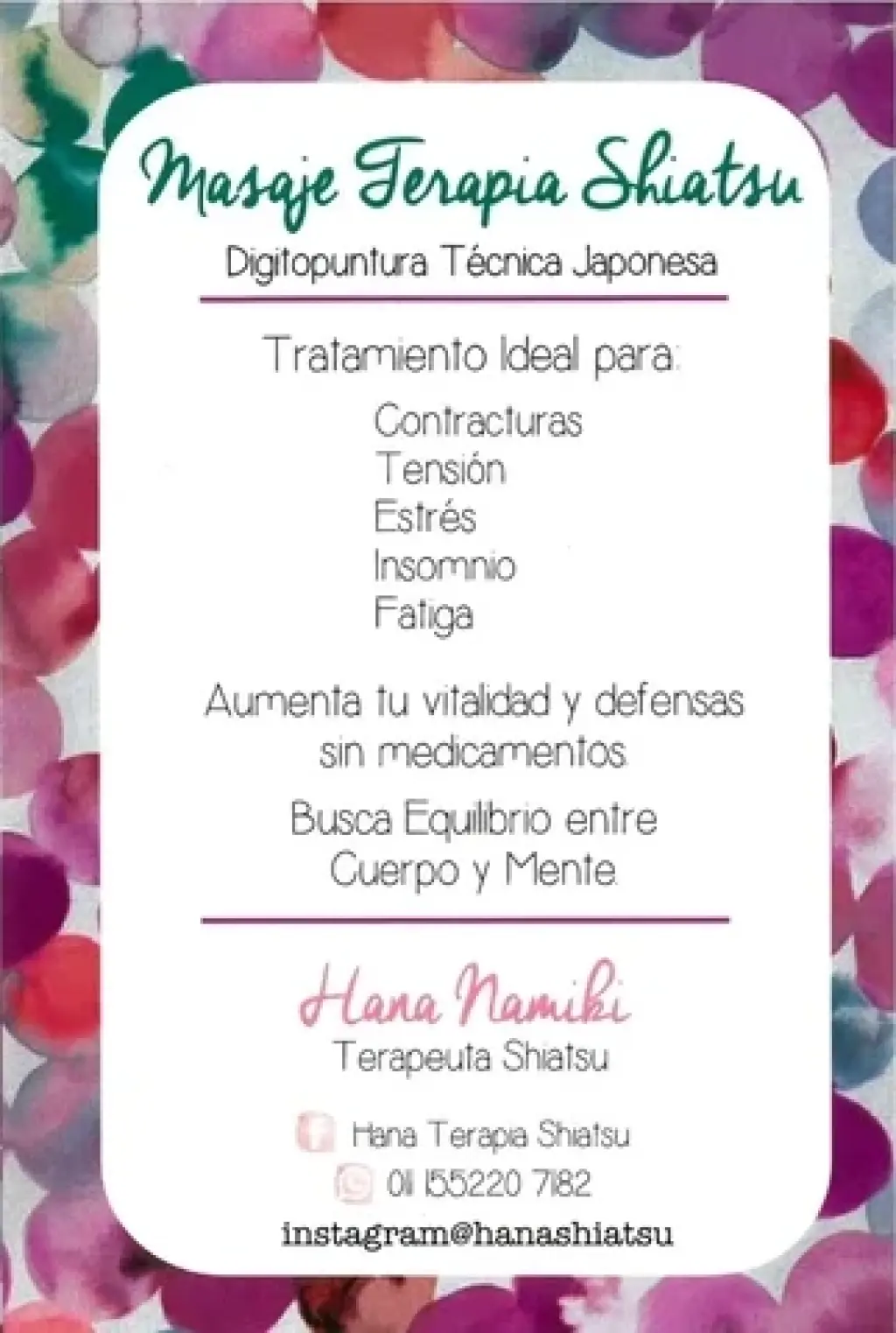 Shiatsu terapia masaje digitop