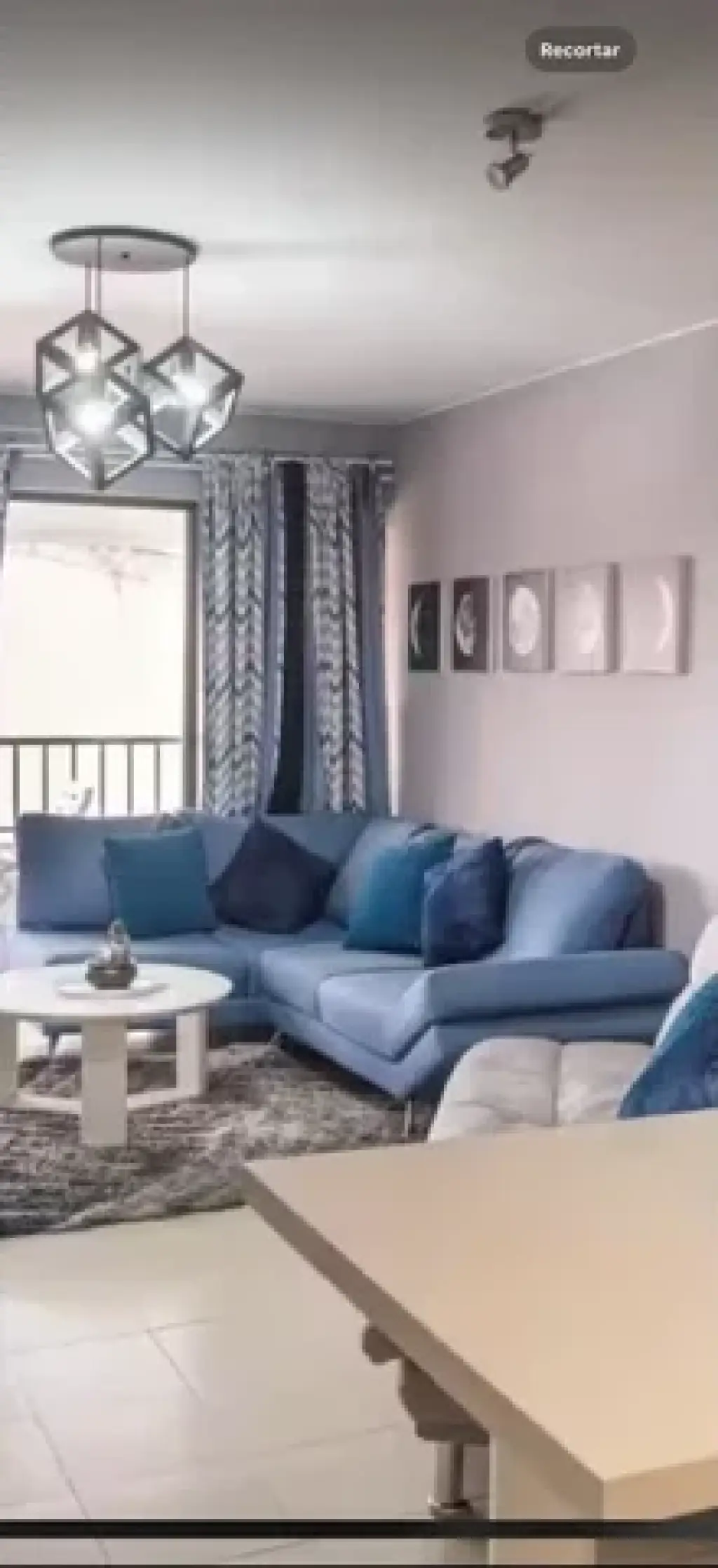 SOFA + CORTINA + ALFOMBRA