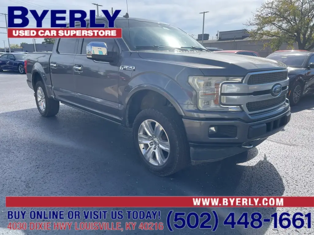 Ford F-150 2018 4x4 Platinum 4dr SuperCrew 5.5 ft. SB