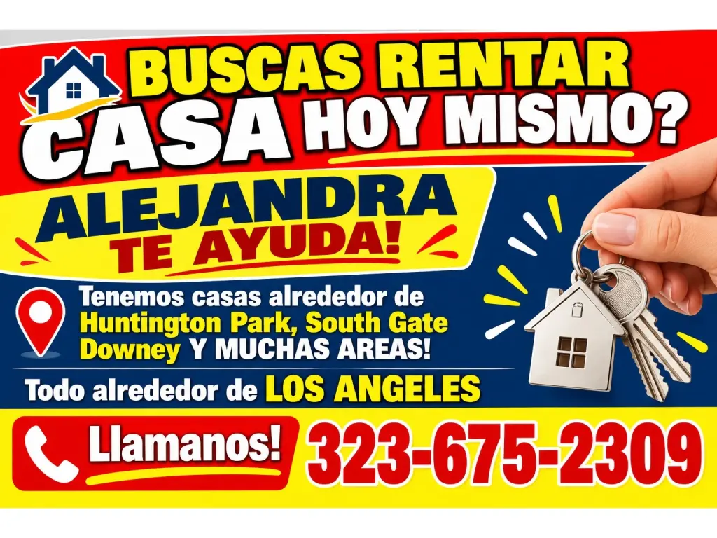 BUSCAS RENTAR CASA📌 ALEJANDRA TE AYUDA! 323-675-2309