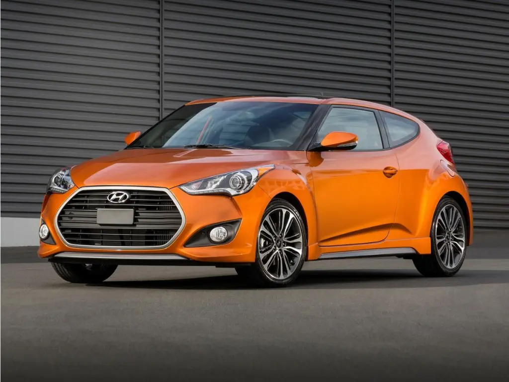 Hyundai VELOSTER 2016 Turbo 3dr Coupe 6M asientos negros