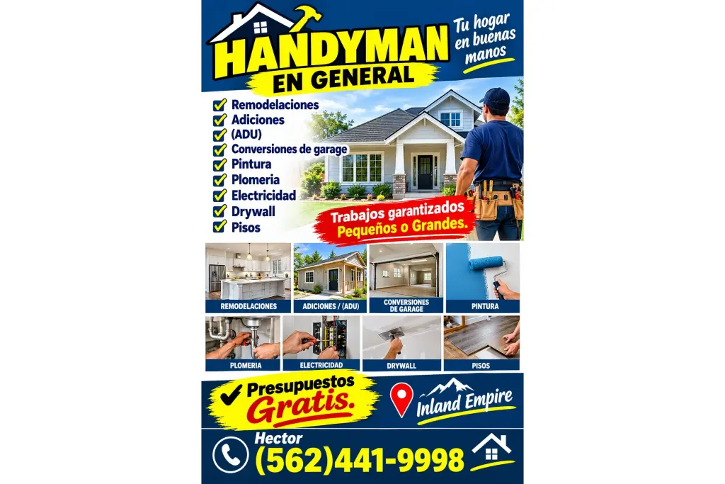 HANDYMAN EN GENERAL