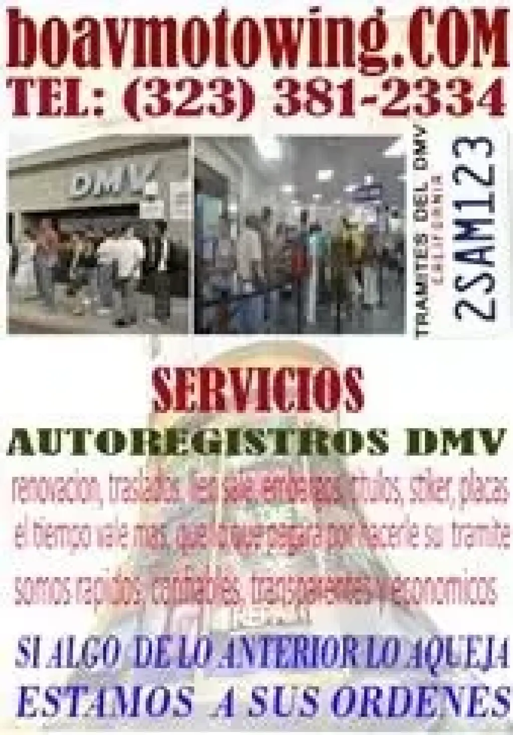 SERVICIOS DEL DMV AL INSTANTE