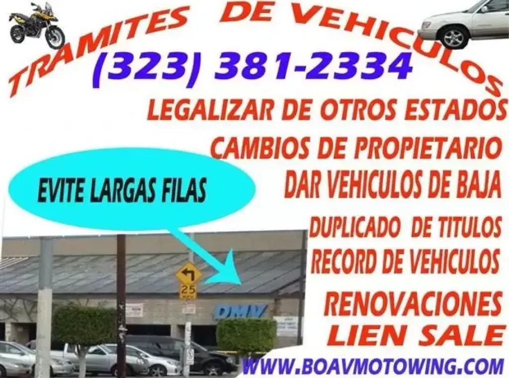 SERVICIOS DEL DMV AL INSTANTE