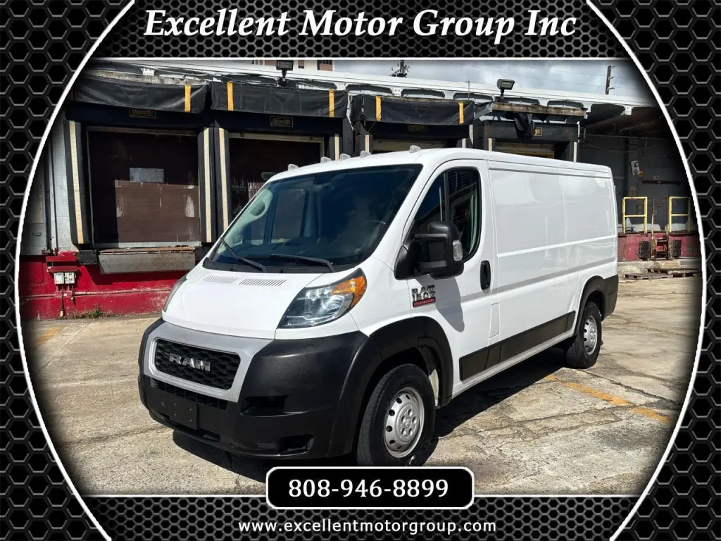 2019 RAM ProMaster Cargo Van 1500 Low Roof 136" WB