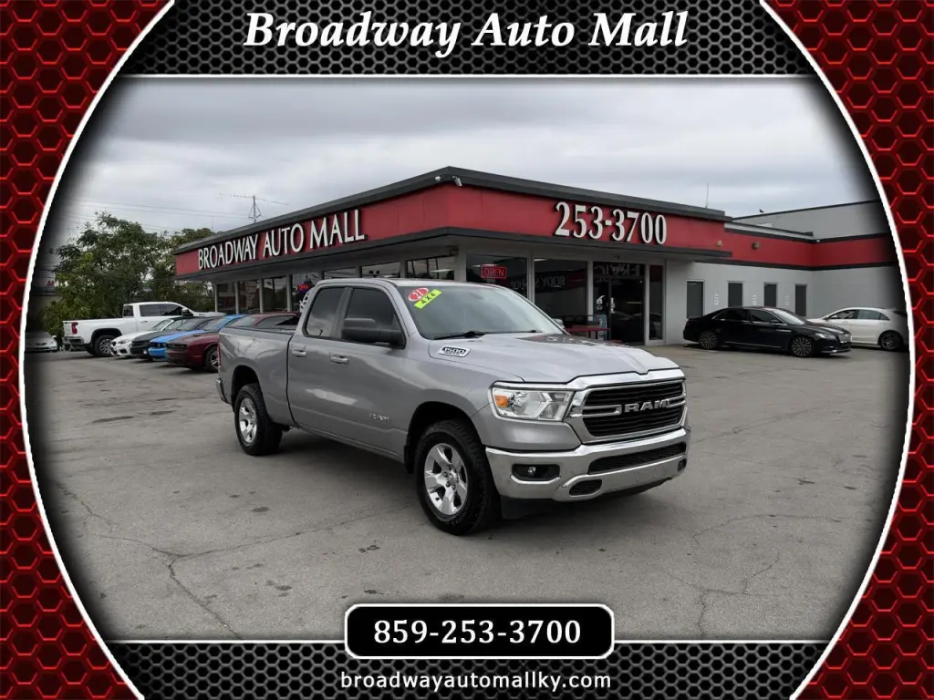 2021 RAM 1500 Big Horn 4x4 Quad Cab 6'4" Box