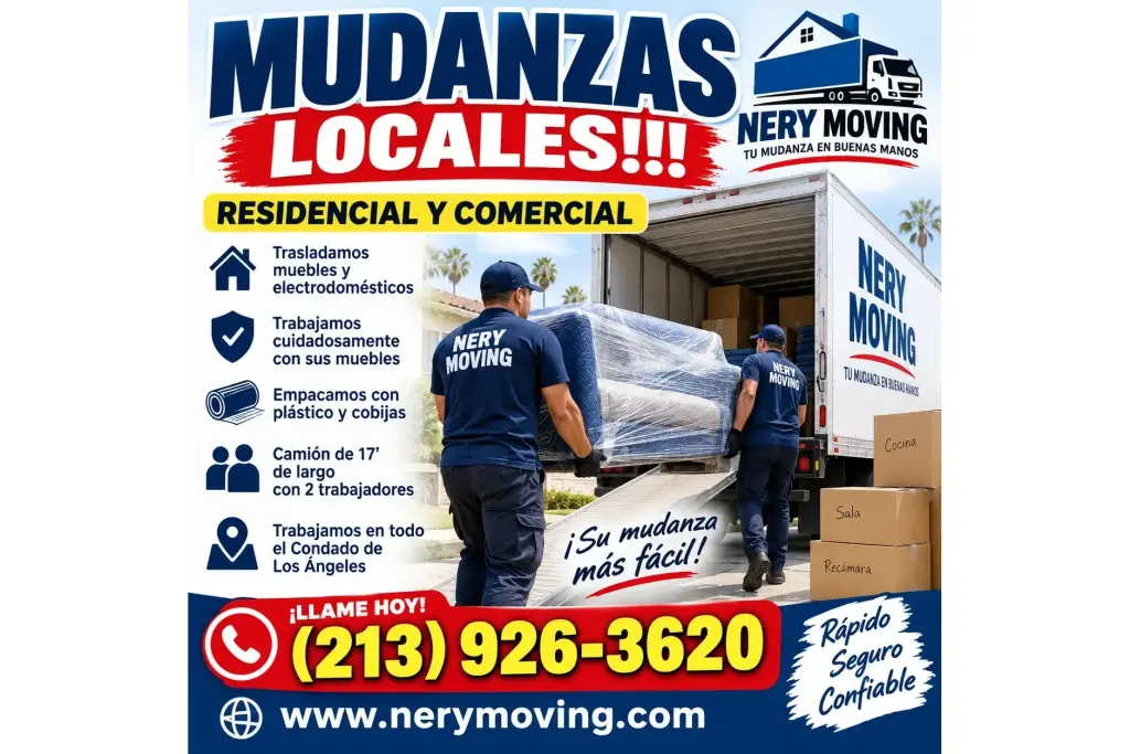 🚚📦 ¡MUDANZAS LOCALES EN LOS ÁNGELES! 🏠