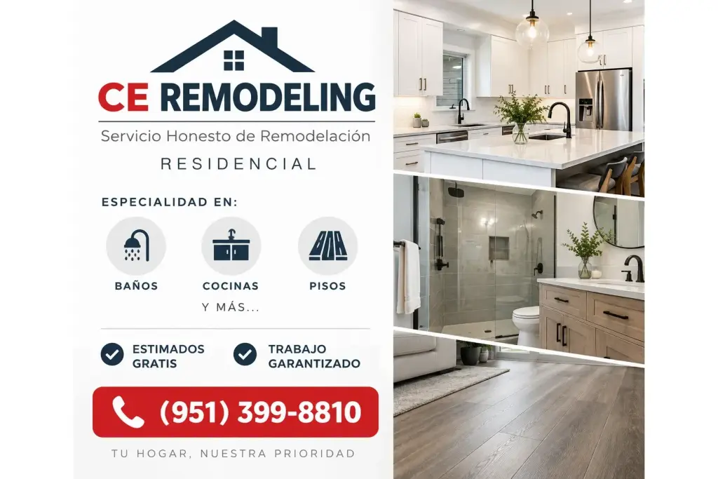 🔨🏠 ¡RENUEVE SU HOGAR CON CE REMODELING!!