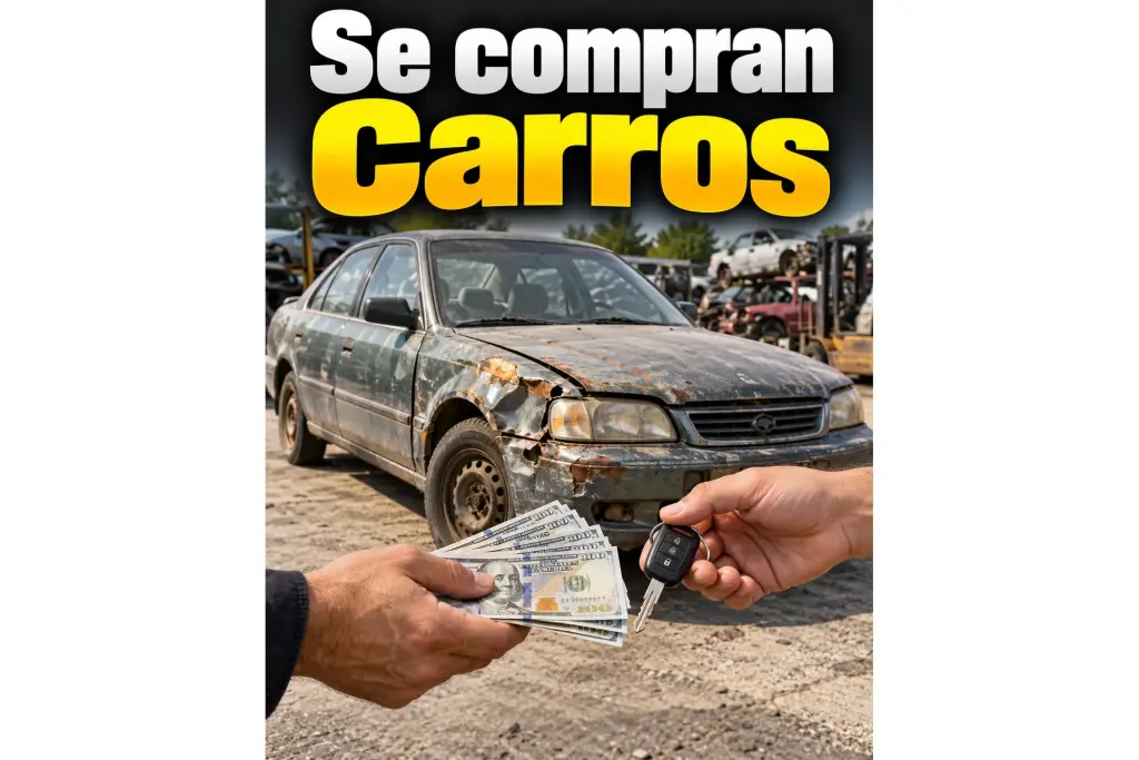 COMPRO CARROS PARA CHATARRA