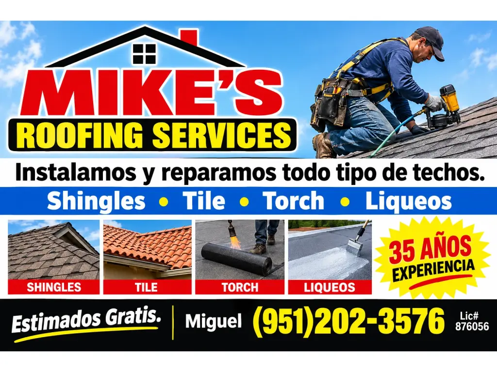 MIKE’S ROOFING SERVICES