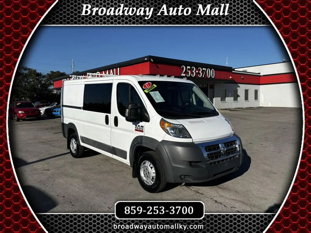 2017 RAM ProMaster Cargo Van 1500 Low Roof 136" WB