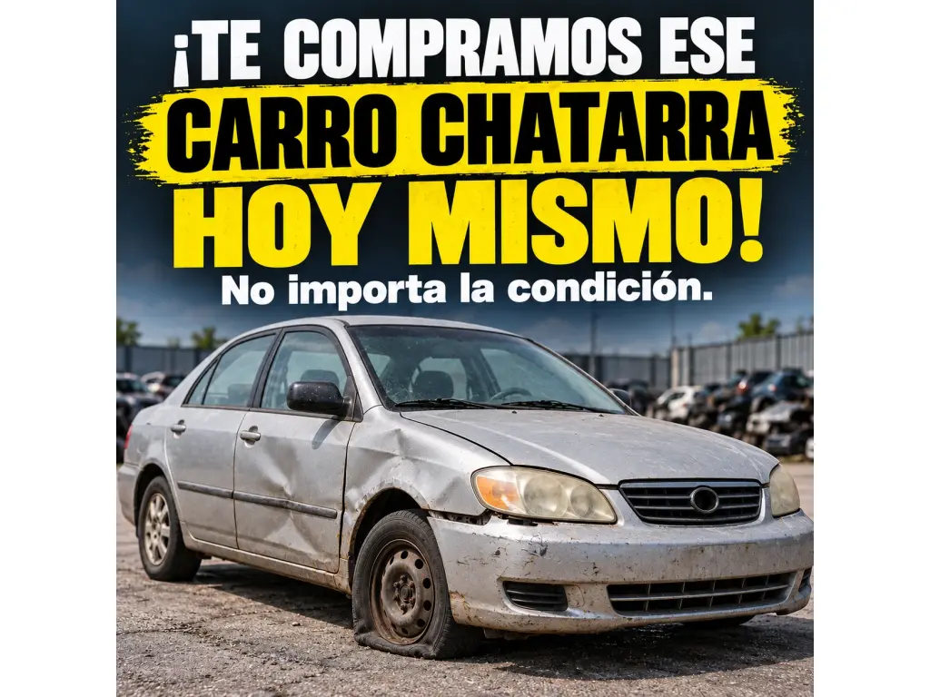 Compro todo tipo de Carros