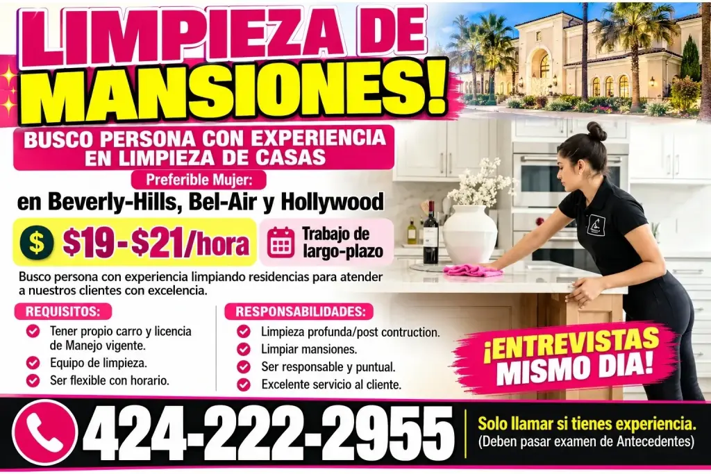 ✨LIMPIEZA DE MANSIONES❗🧹🧼