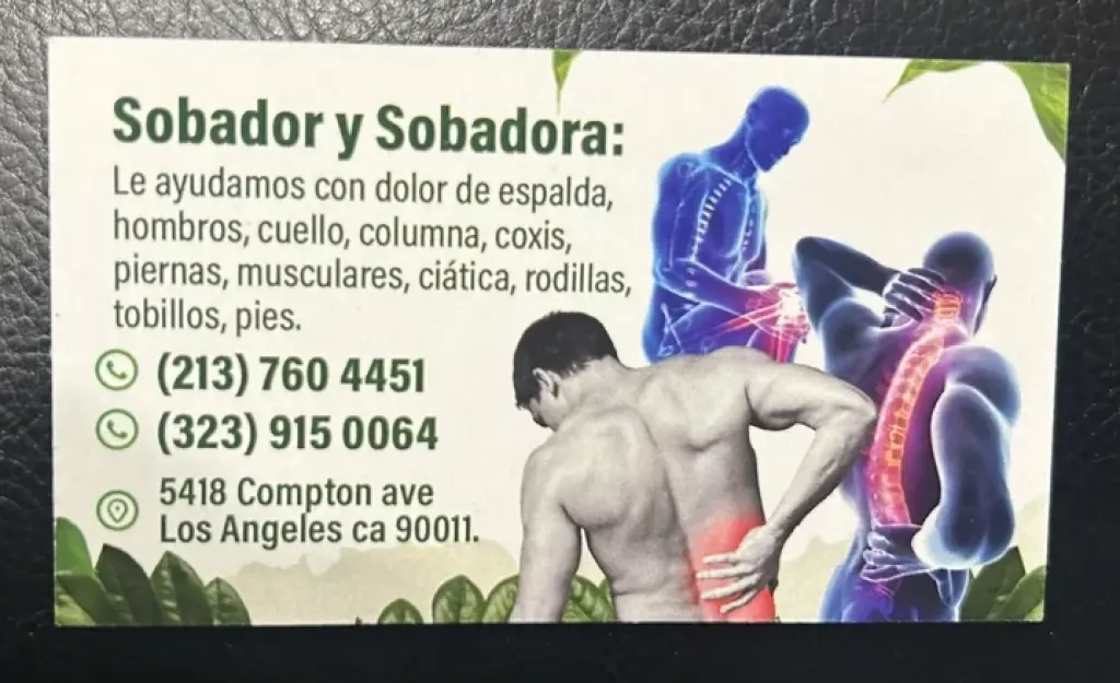 Sobador y sobadora