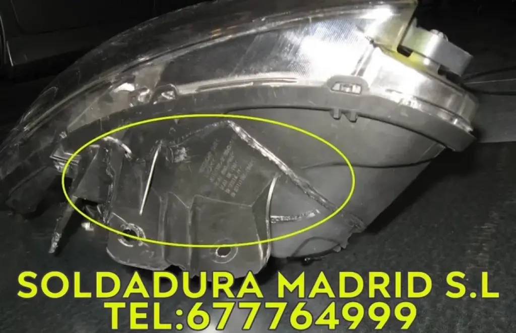 Soldadura paragolpes