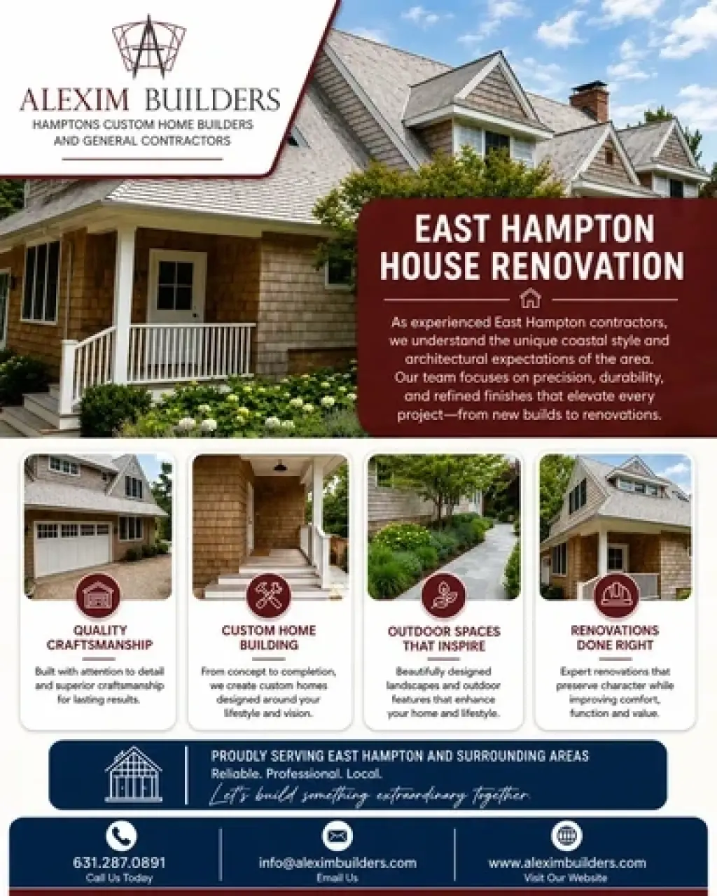 East Hampton house renovation