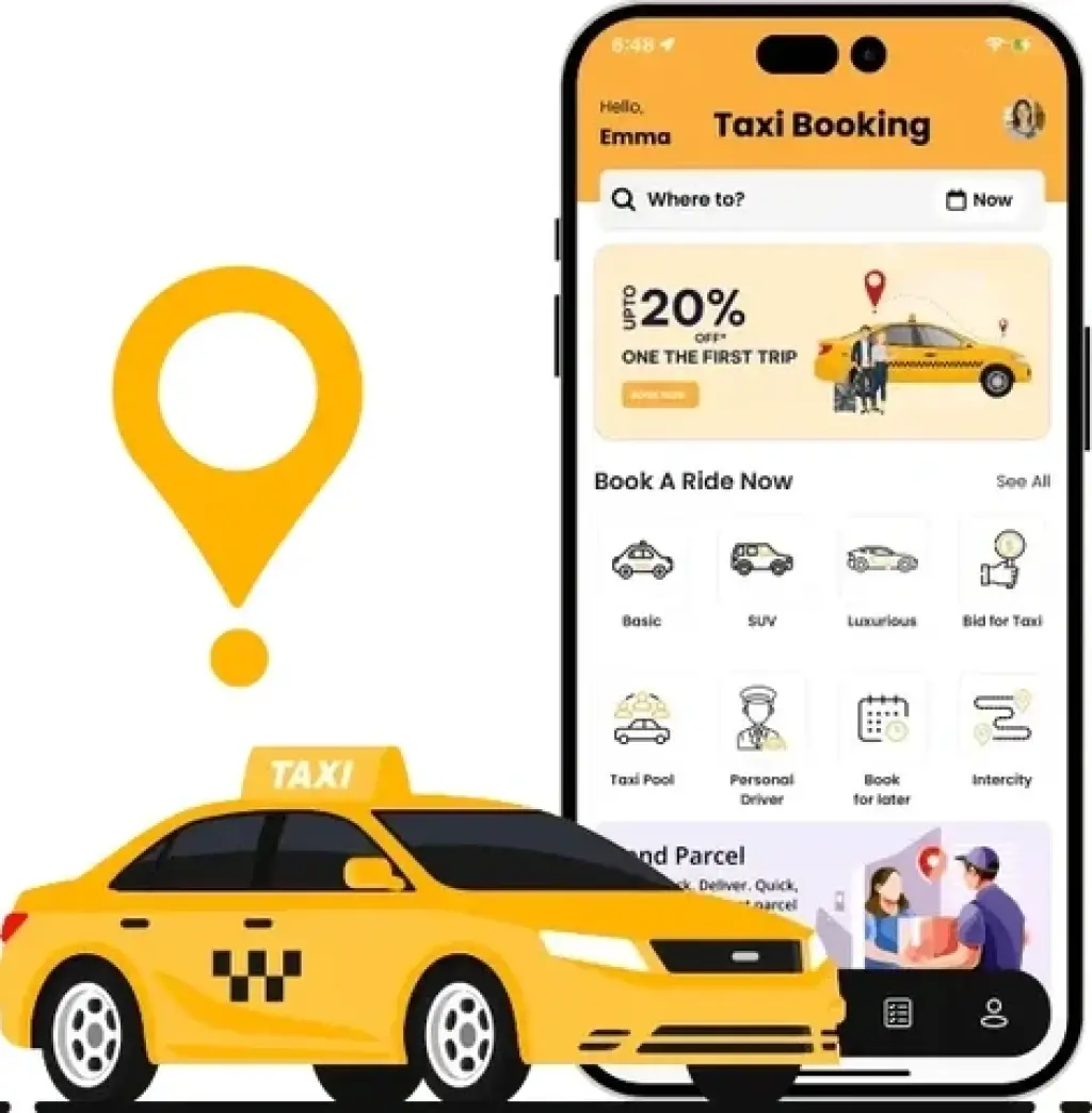 Uber Clone - Taxi Booking App