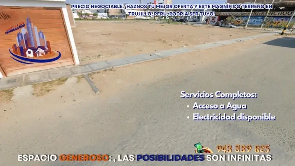 TERRENO CERCA DE LA ESQUINA A
