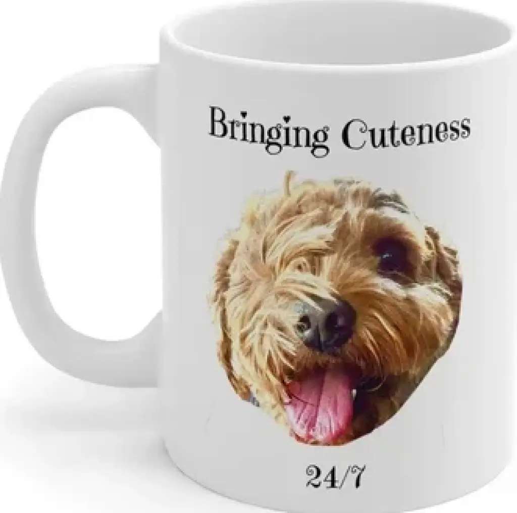 Buy Cute Dog Printed Mug Onlin