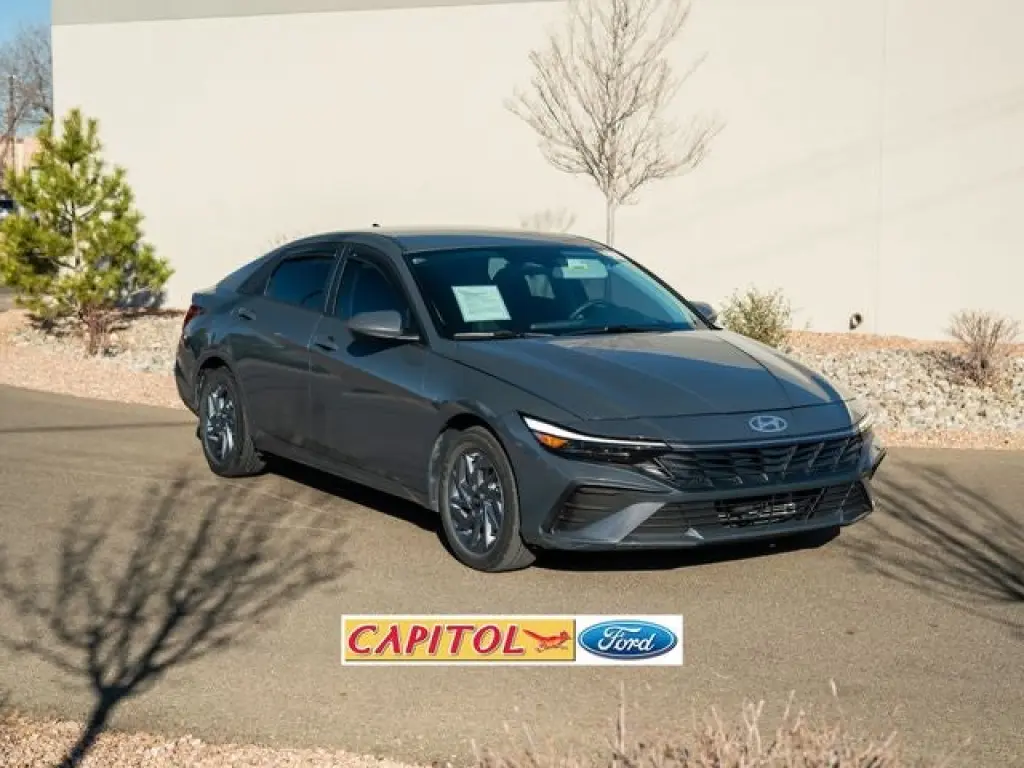 2024 Hyundai Elantra Hybrid Blue