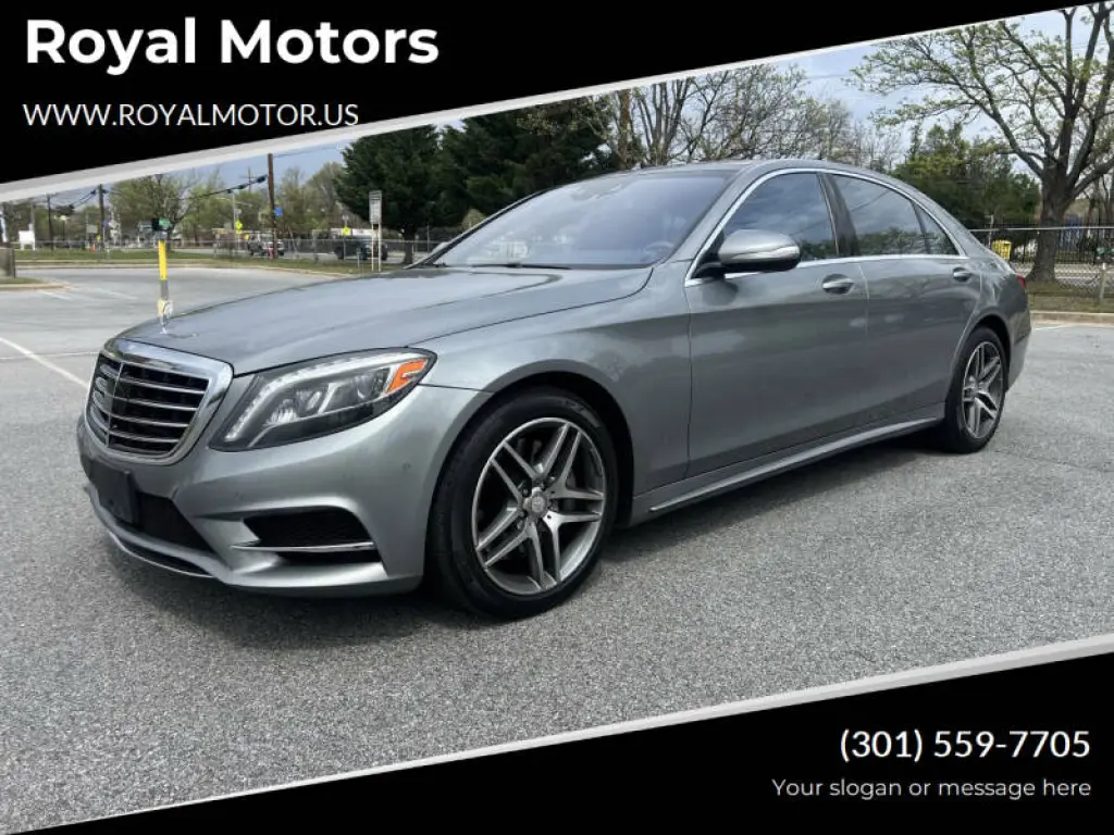 2014 Mercedes-Benz S-Class S 550 4MATIC