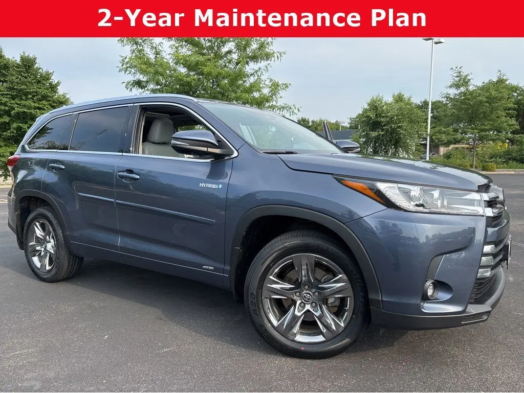 Silver Certified2019 Toyota Highlander Hybrid Limited Platinum
