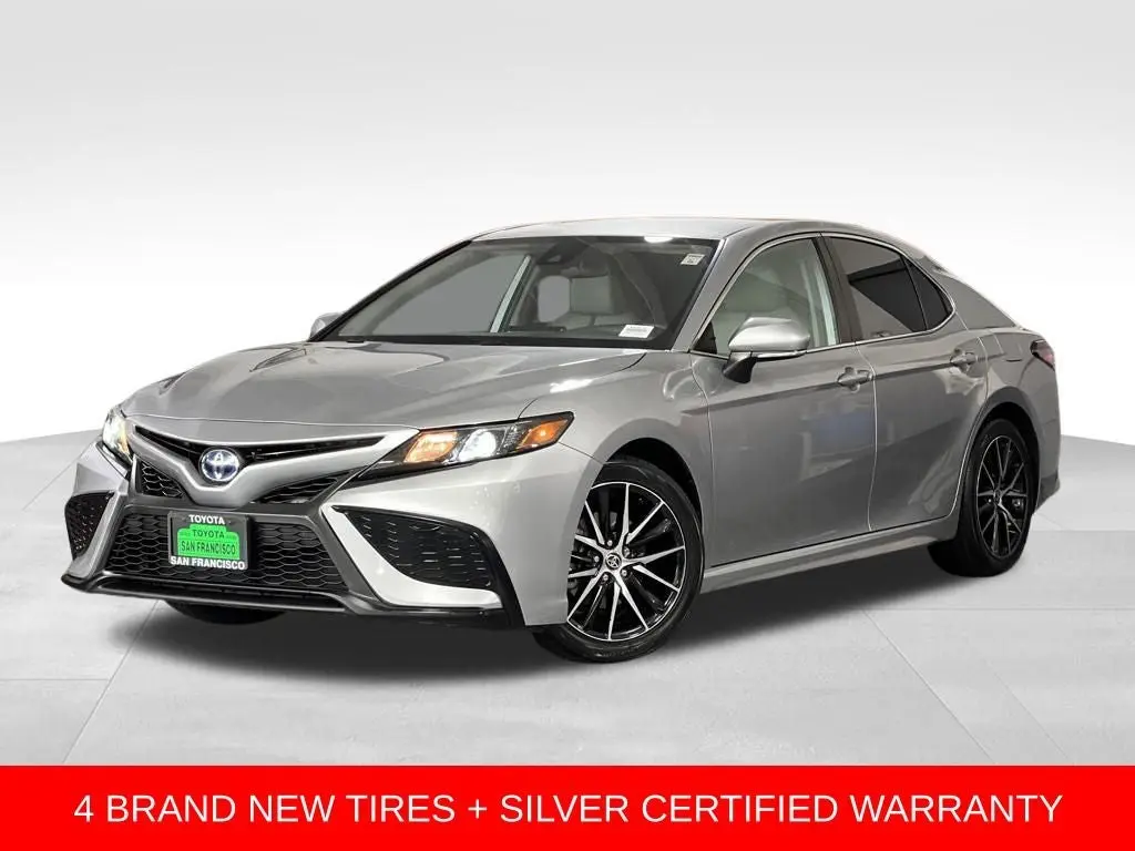 Silver Certified2022 Toyota Camry Hybrid SE