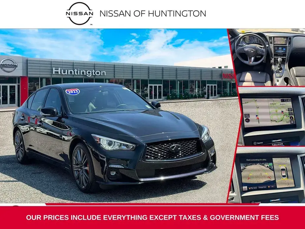 INFINITI Q50 2023 AWD Red Sport 400 4dr Sedan